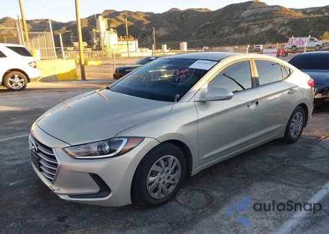 2017 Hyundai Elantra Se из США, поврежденный, VIN KMHD74LF4HU083257